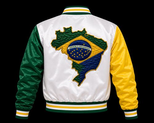 Brazil Heritage Jacket - Design 1 back view