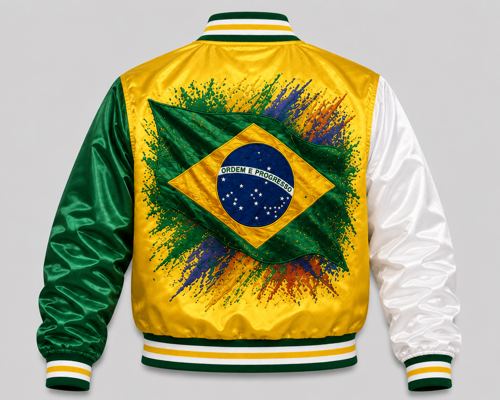 Brazil Heritage Jacket - Design 2 back view