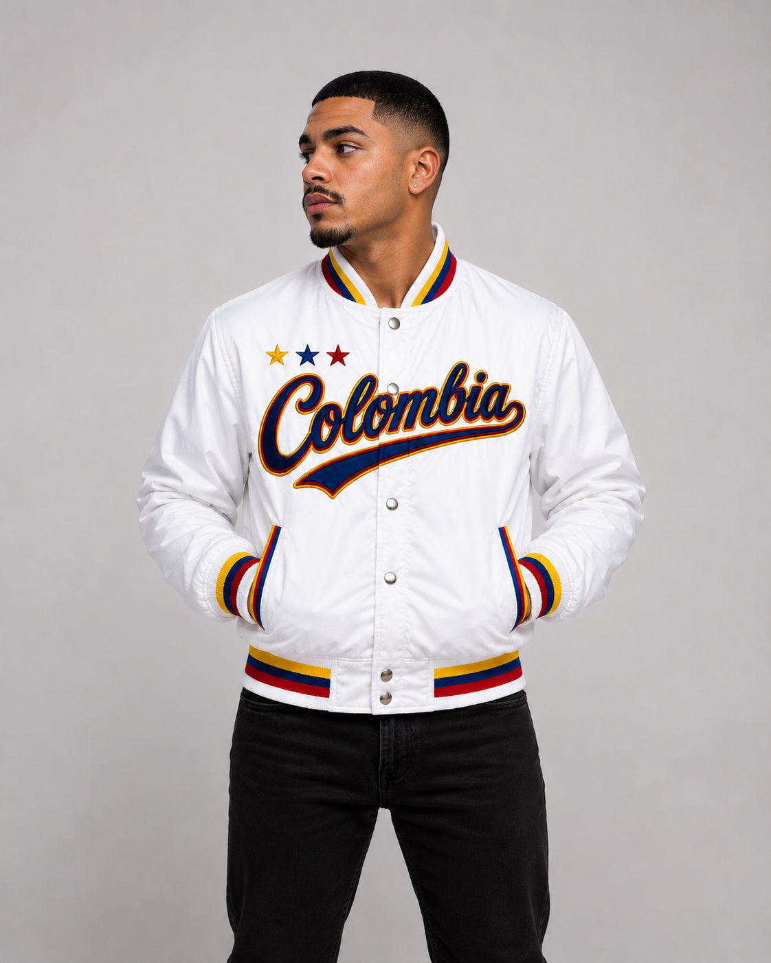 Colombia Heritage Jacket Design 1 studio front