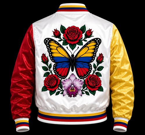 Colombia Heritage Jacket - Design 2 back view