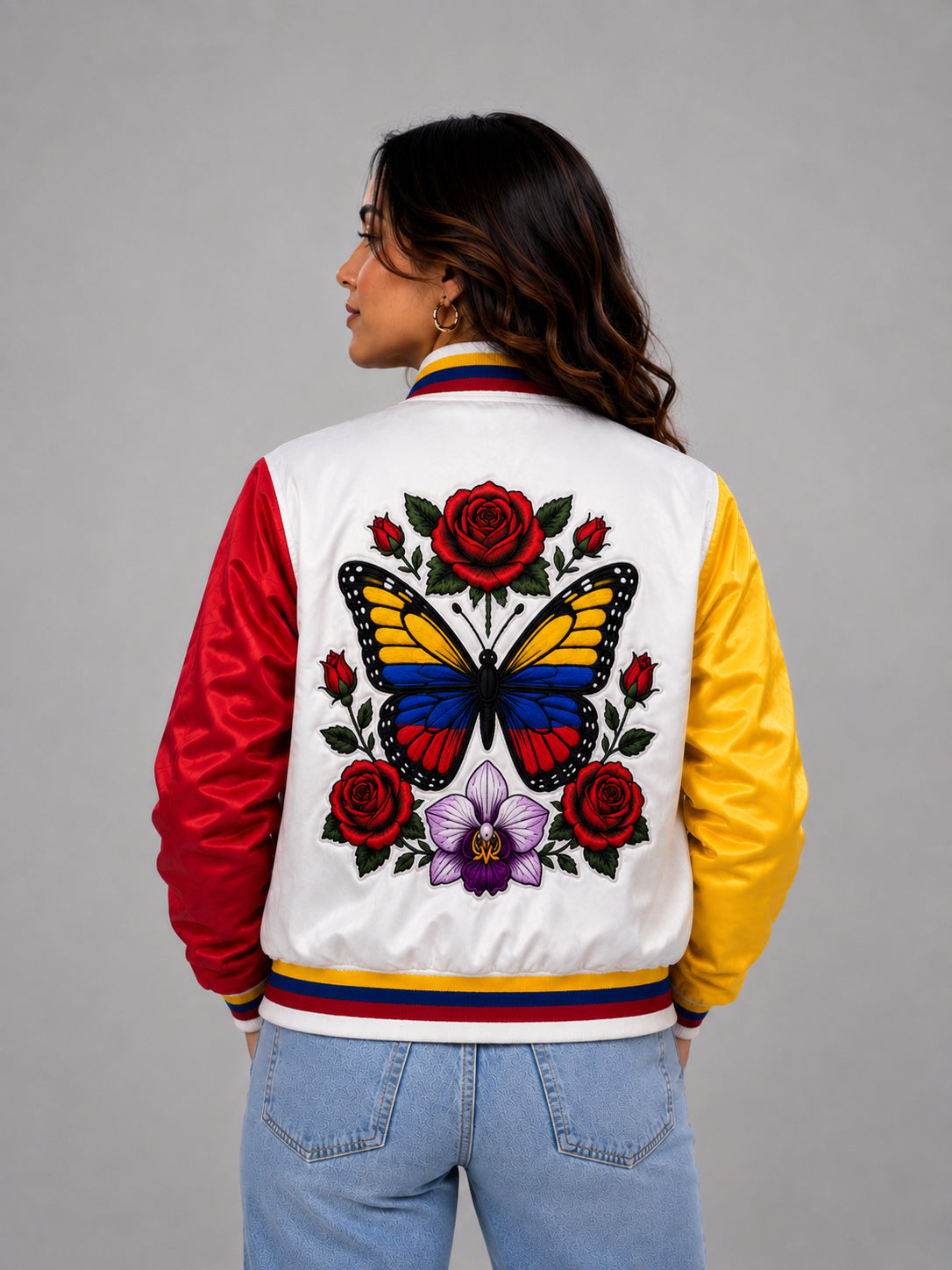 Colombia Heritage Jacket Design 2 studio back