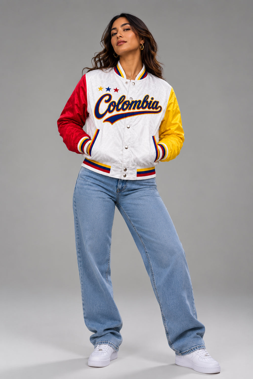Colombia Heritage Jacket Design 2 studio front