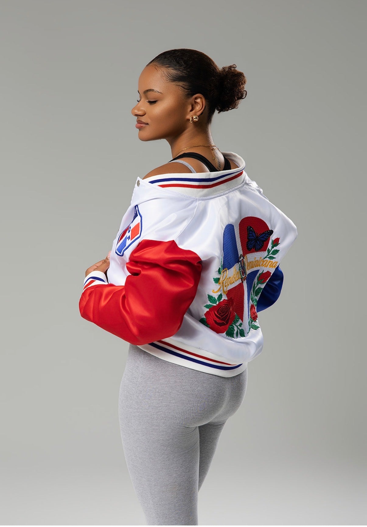 Dominican Republic Heritage Jacket lifestyle view 2