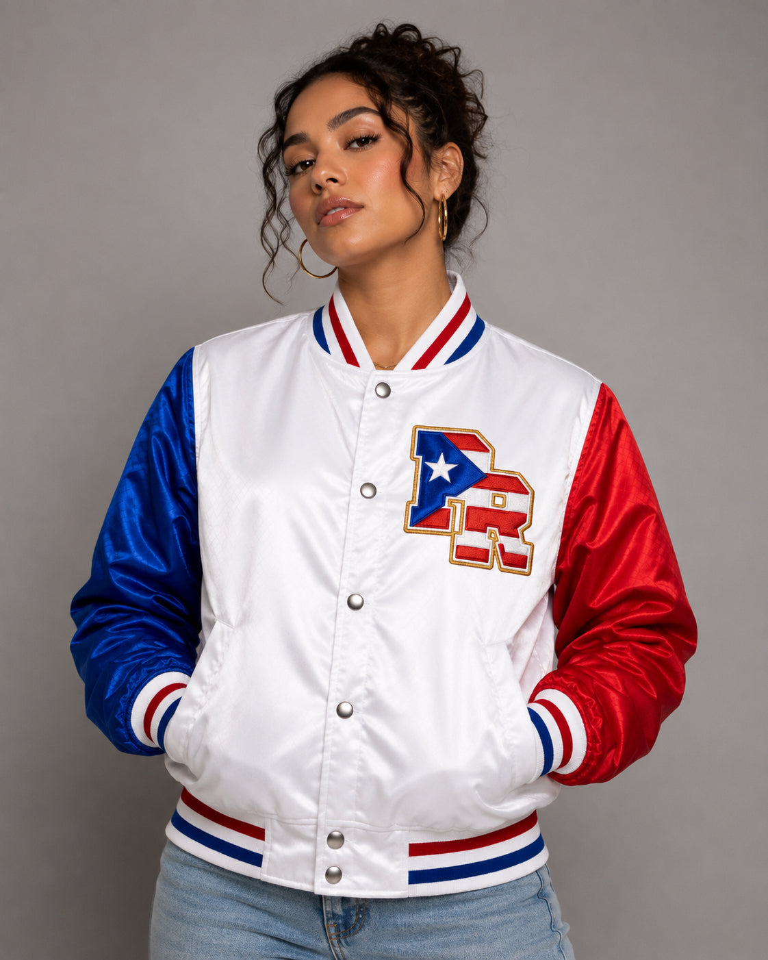 Dominican Republic Heritage Jacket studio front