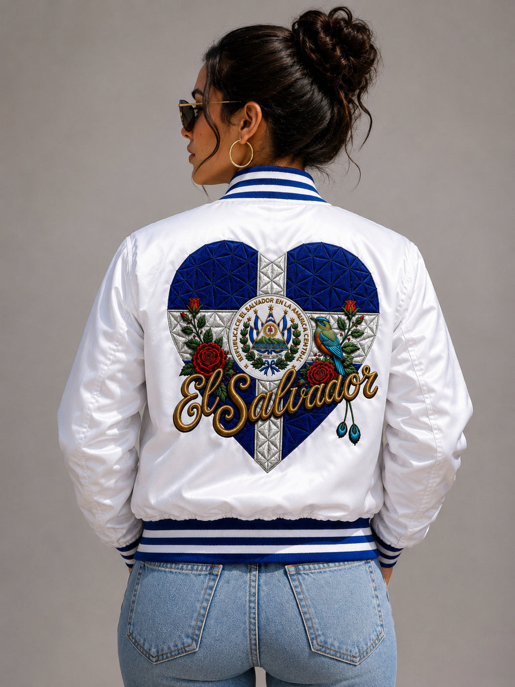 El Salvador Heritage Jacket Design 1 back