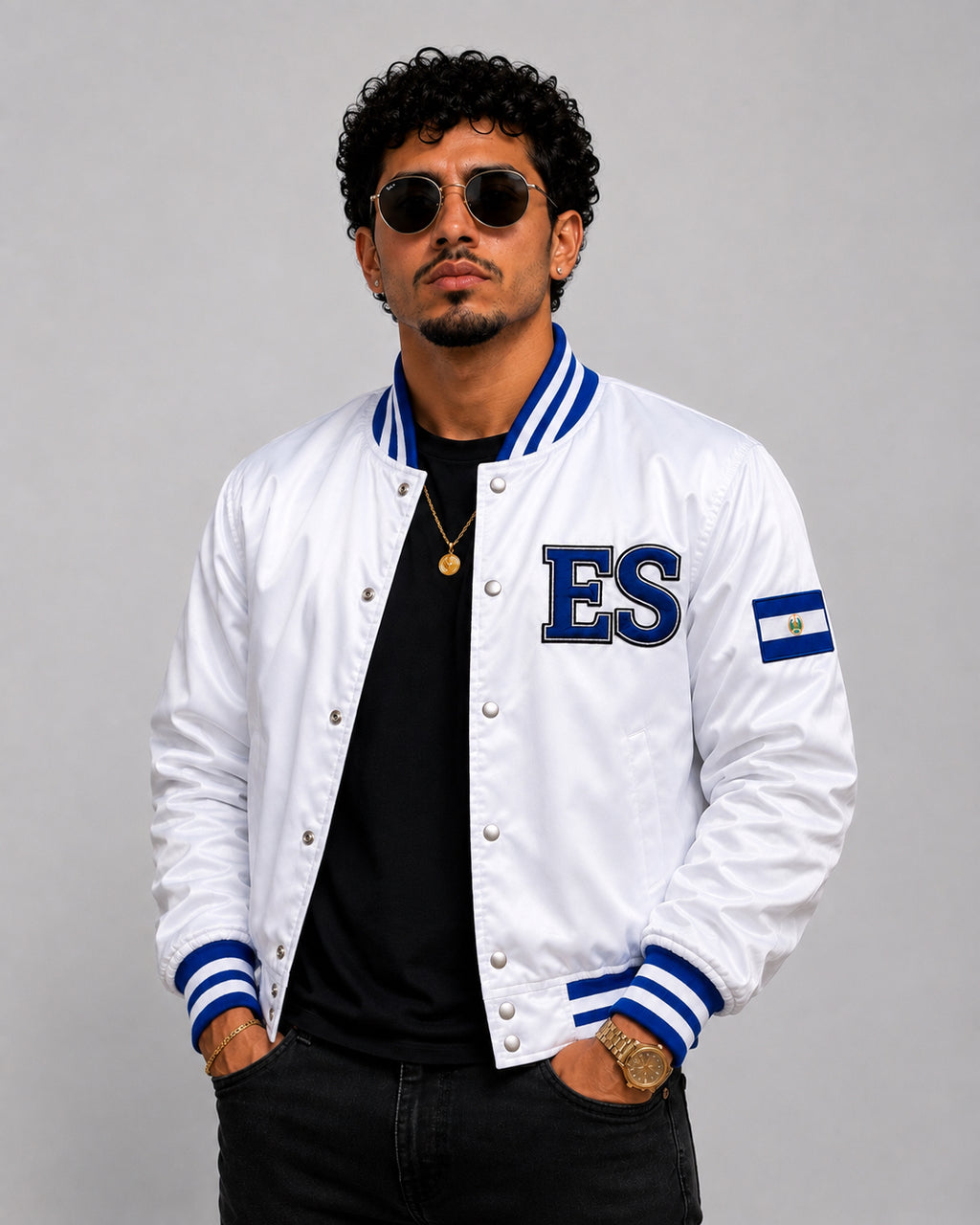 El Salvador Heritage Jacket Design 2 front