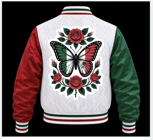 Mexico Heritage Jacket - Design 1 back view