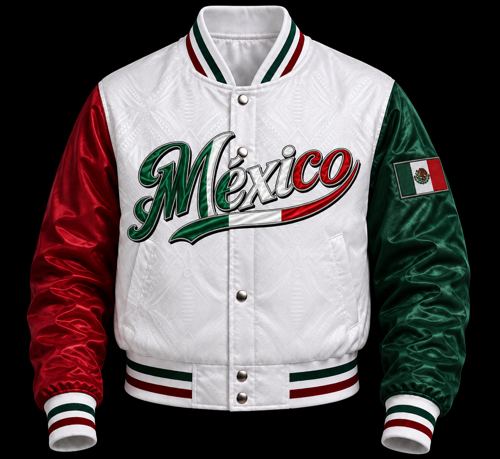 Mexico Heritage Jacket - Design 1 front view