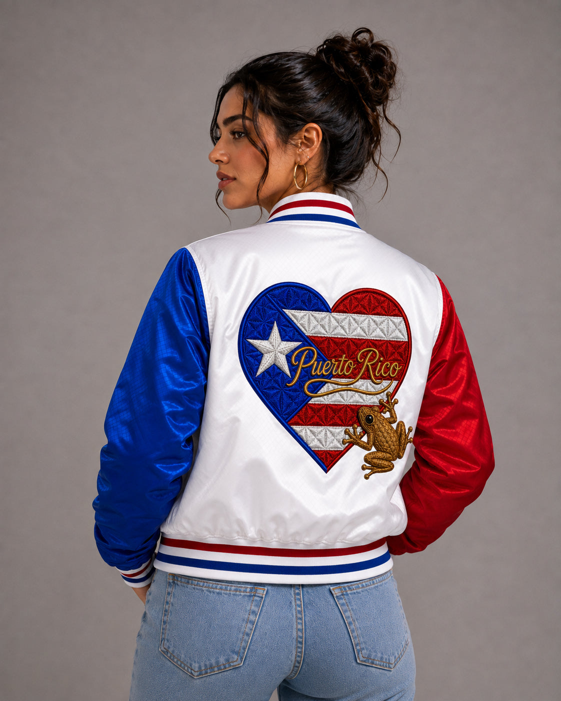 Puerto Rico Heritage Jacket Design 2 back